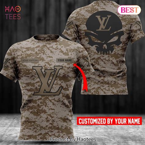 louis vuitton camo shirt|louis vuitton t shirt camouflage.